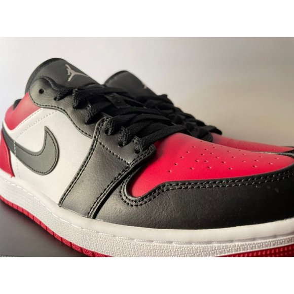 Nike Air Jordan 1 Low - Bred Toe - Picture 5 of 8
